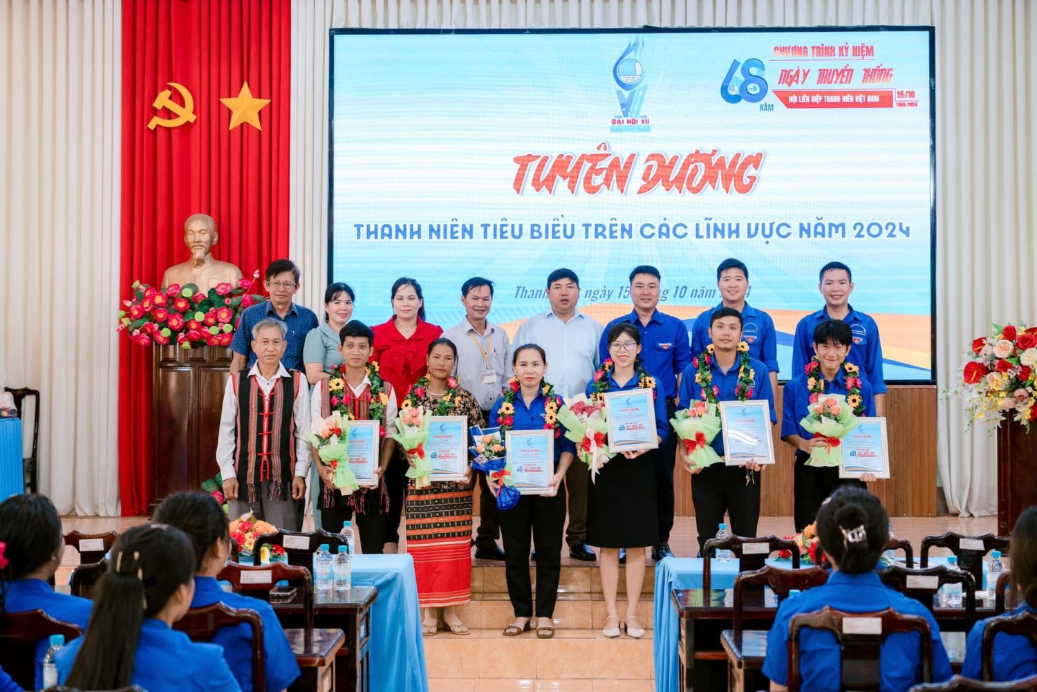 HỘI LHTN VIỆT NAM XÃ THANH PHÚ TỔ CHỨC CHƯƠNG TRÌNH KỶ NIỆM 68 NĂM NGÀY TRUYỀN THỐNG HỘI LHTN VIỆT NAM (15/10/1956 - 15/10/2024)
